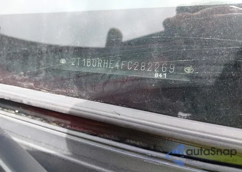 2015 Toyota Corolla Le Premium z USA, uszkodzony, nr VIN 2T1BURHE4FC282269